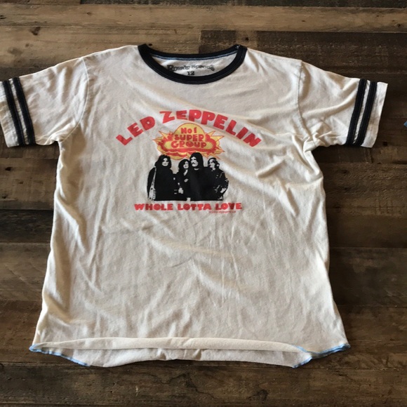 Rowdy Sprout Other - Rowdy Sprout LED Zepplin Concert Tee size 12